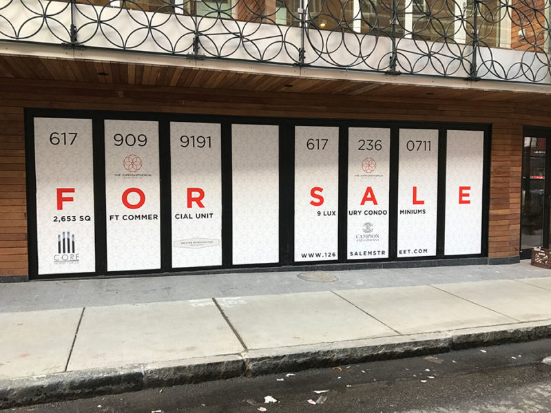 Window Display and Signage