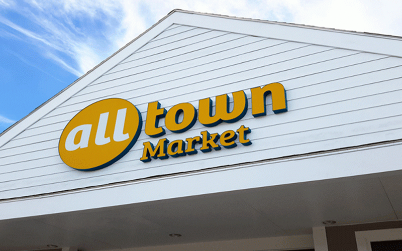 Alltown Market Branding