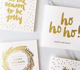 custom holiday cards